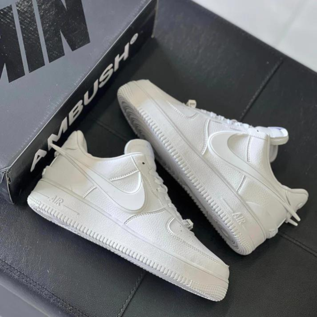 Nike Air Force 1 Low Ambush « TRIPLE BLANC »