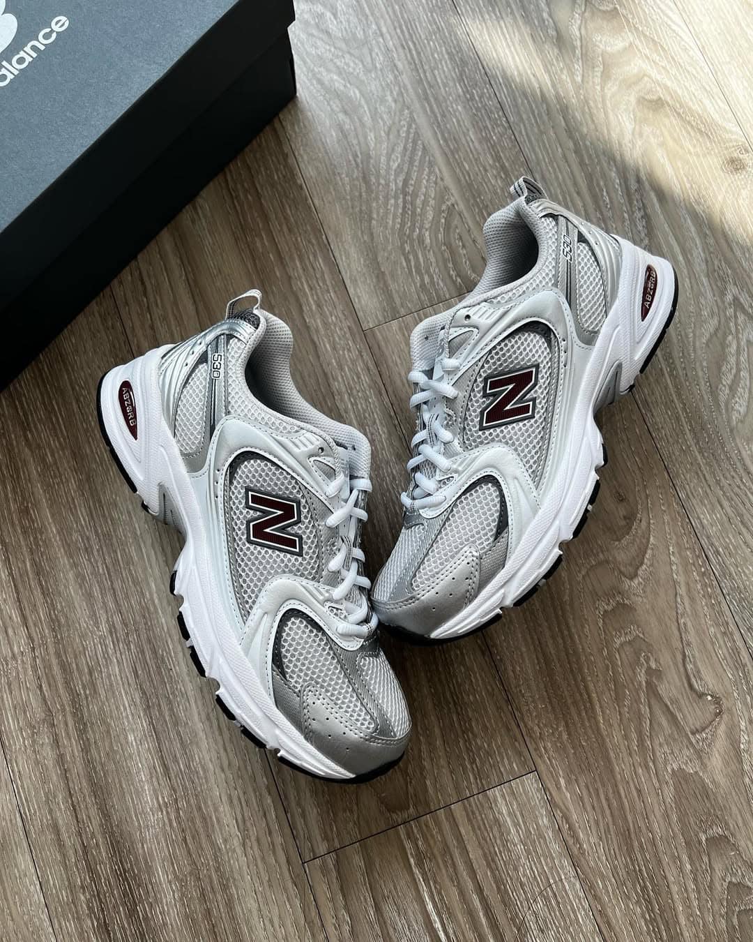 New Balance 530 ‘Metallic Burgundy’ MR530GS