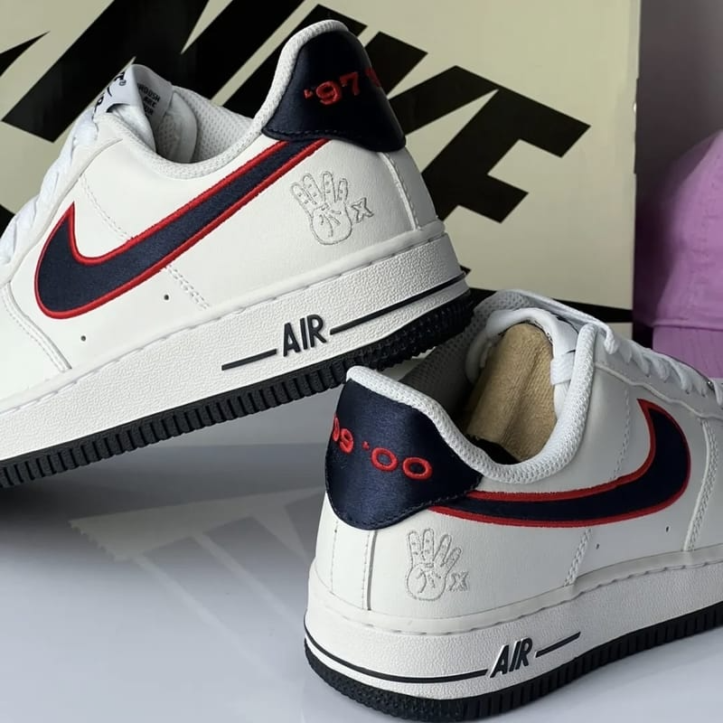 Nike Air Force 1 '07 Houston Comets Four Peat W