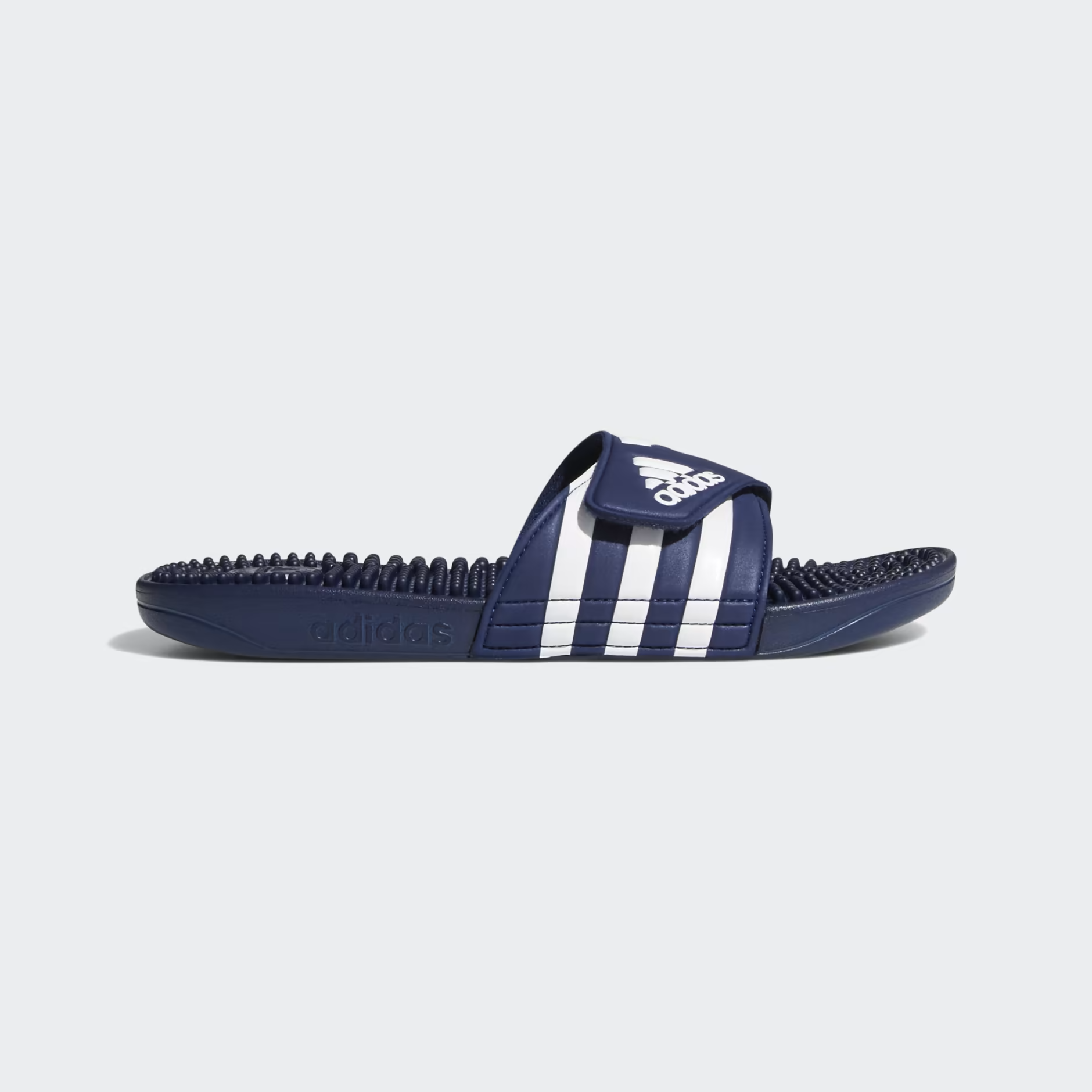 Claquette Adidas Adissage Bleu Foncé / Blanc Nuage
