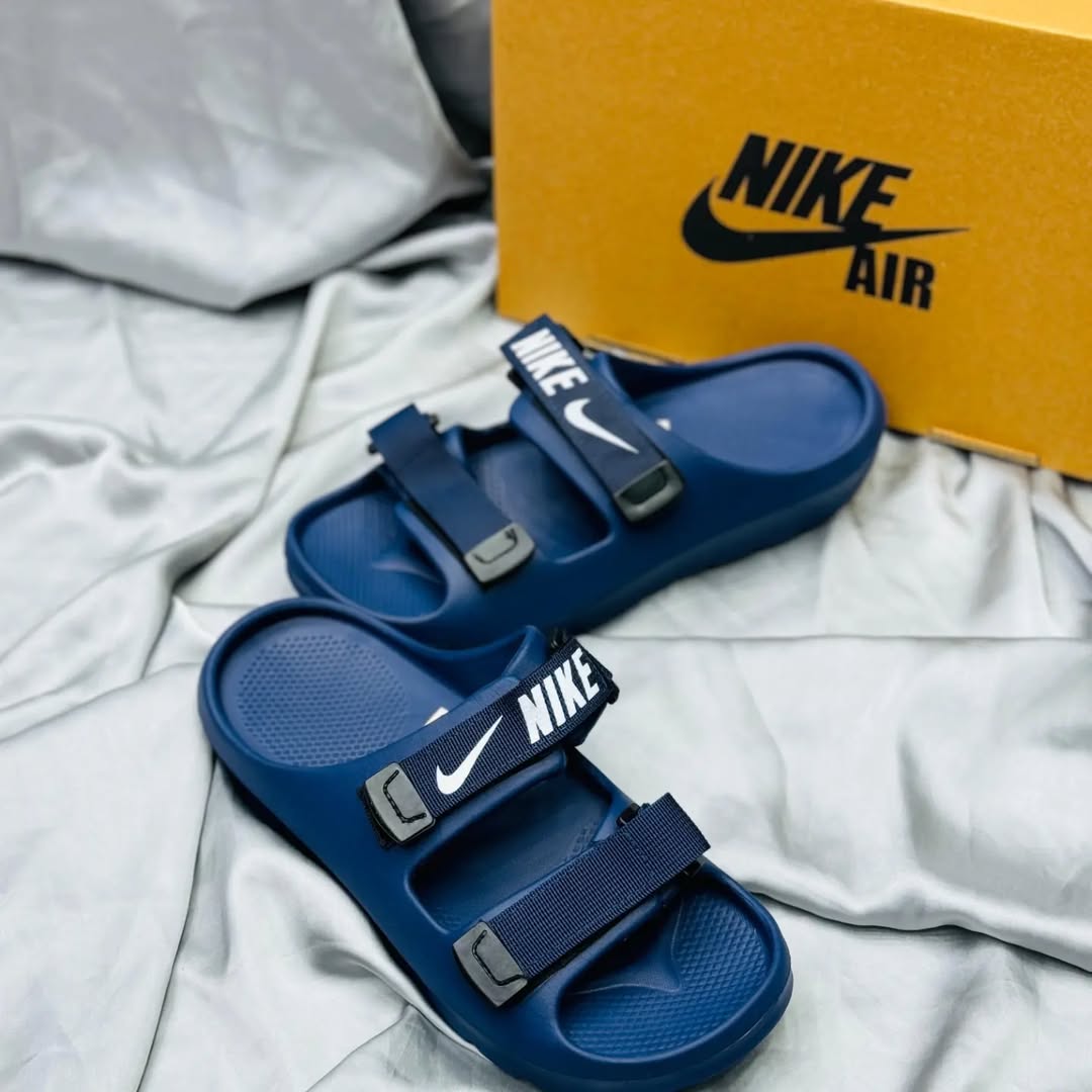 Nike Claquettes Accra Metropolitan Slides Blue Tunisie