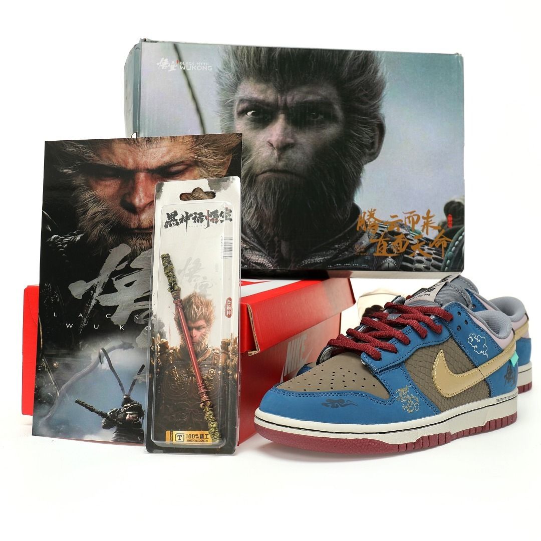 Nike Dunk Low Dunk Theme Noir Myth Wukong
