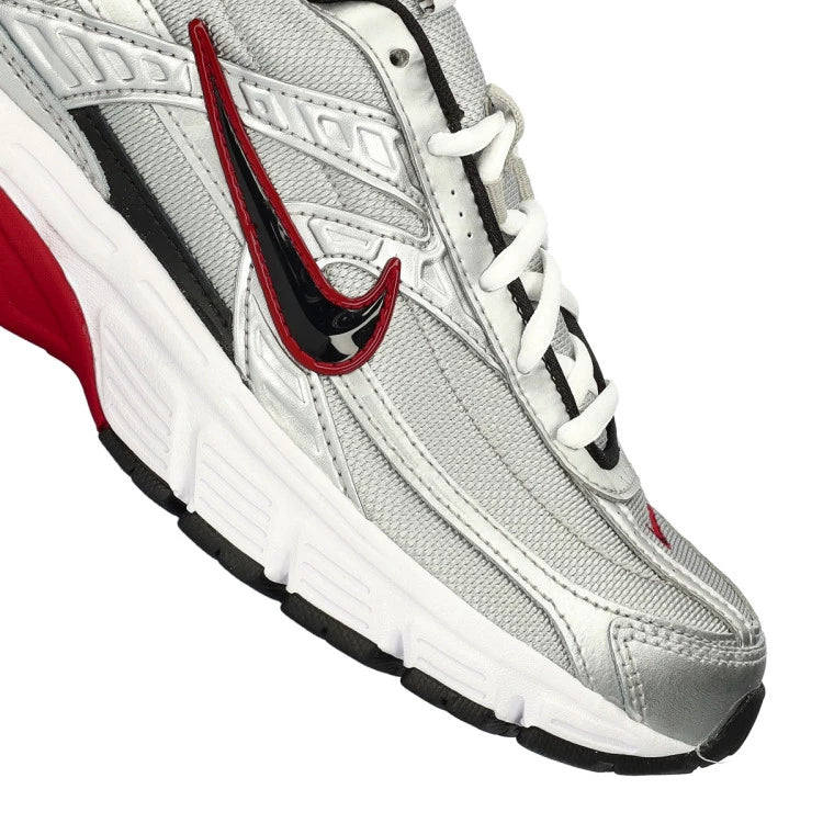 Nike Initiateur Métallique Argenté Rouge