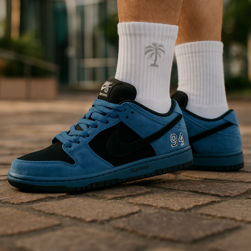 Nike SB Dunk Low Supreme "Ocean Fog"