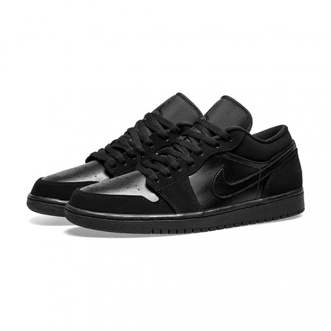 Air Jordan 1 Retro Low "Triple Black" - Spadri Tunisie