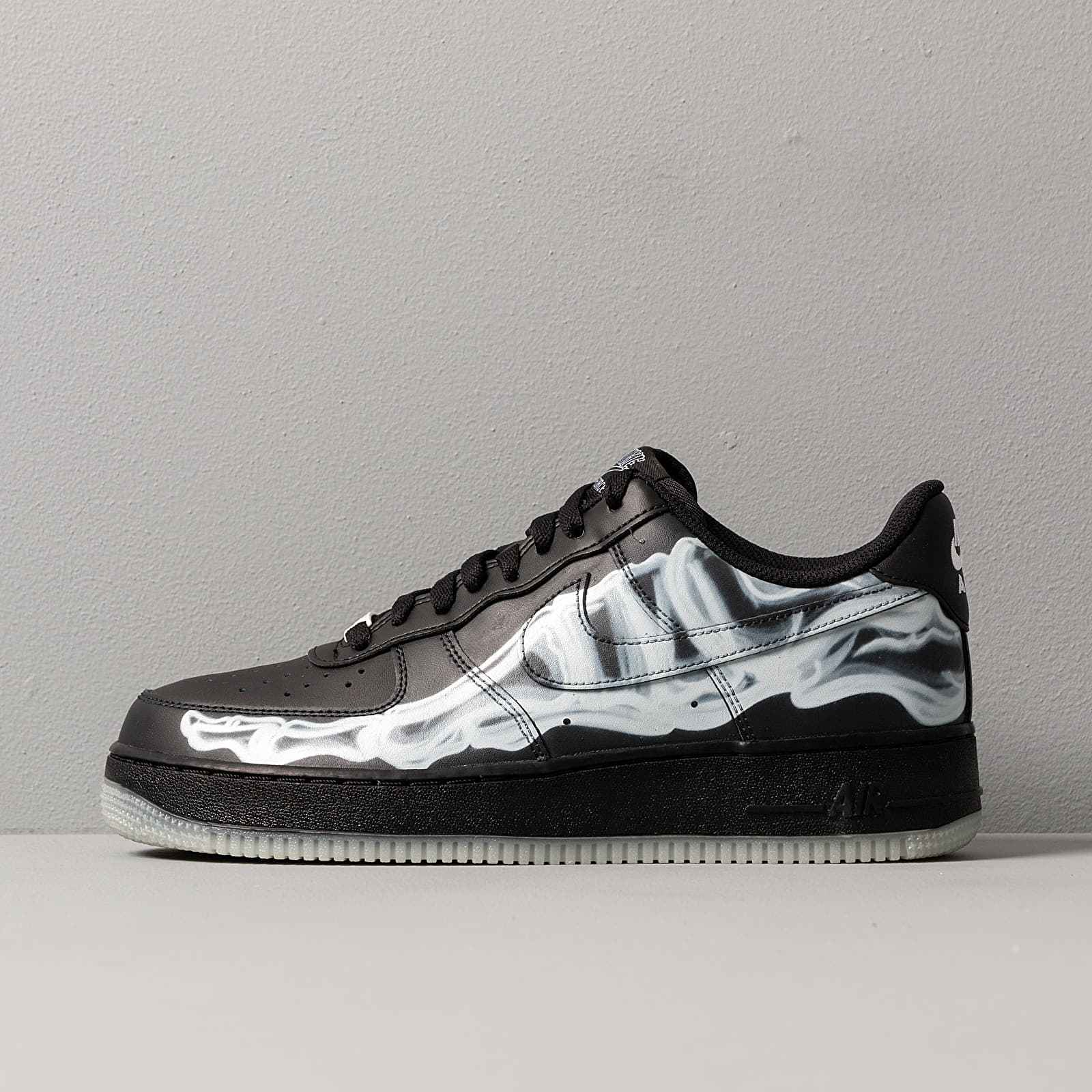 Nike Air Force 1 Low Black Skeleton Halloween