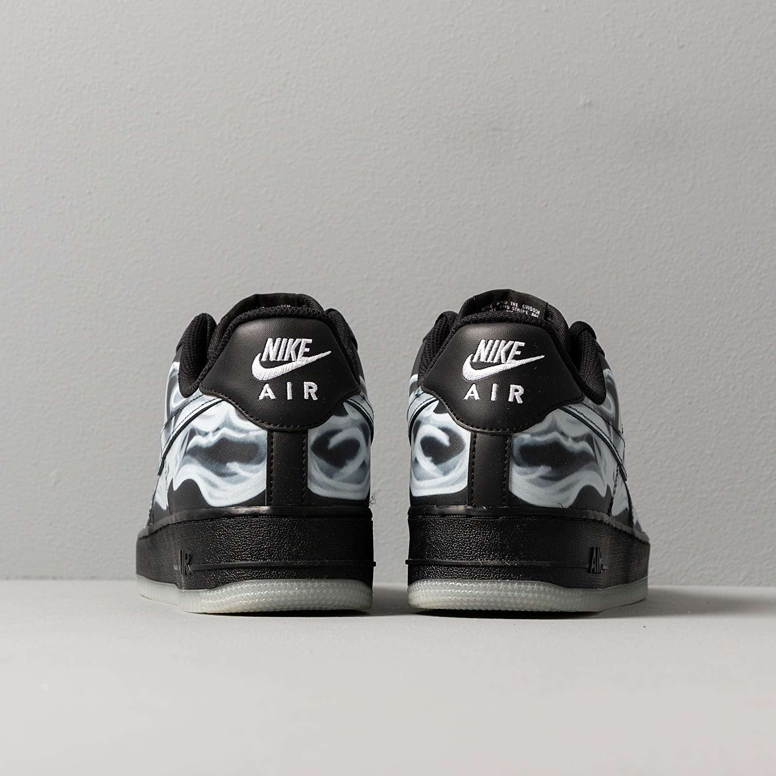 Nike Air Force 1 Low Black Skeleton Halloween