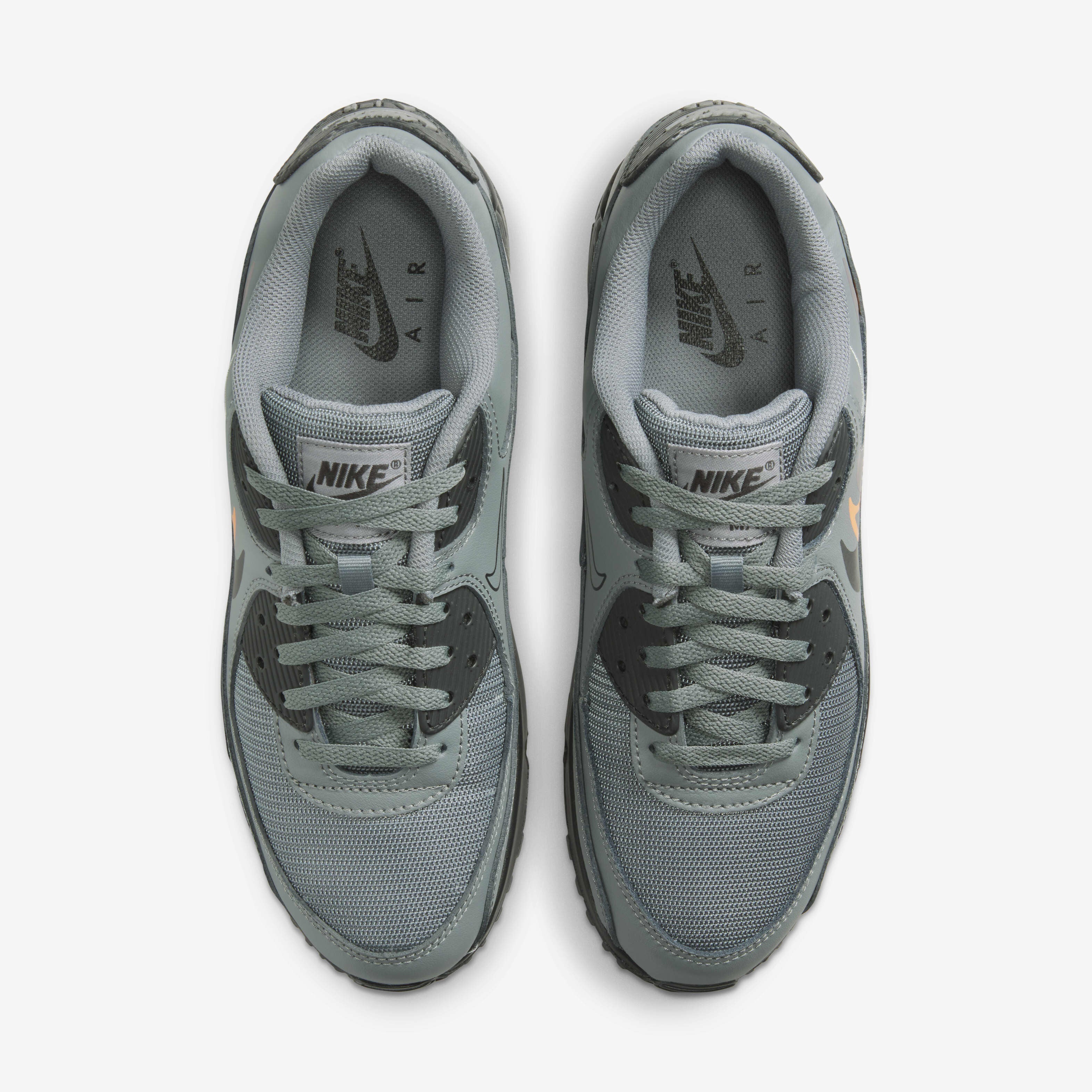 Nike Air Max 90 Smoke Grey/Bright Mandarin