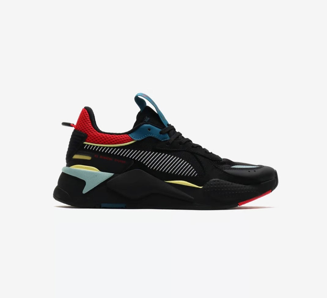 Puma Boys RS,X HD2, Black and Ribbon Red