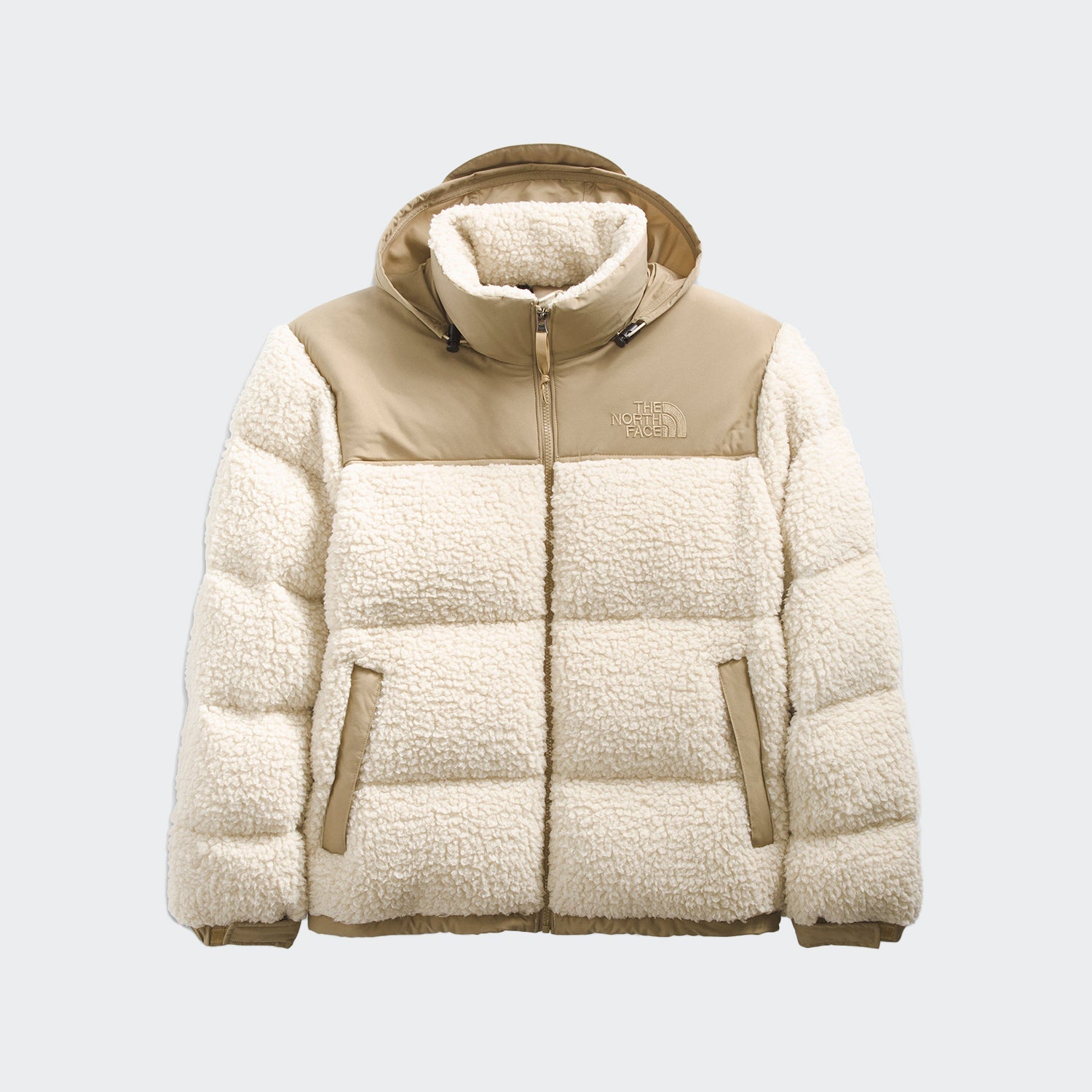 Doudoune North Face Beige unisexe