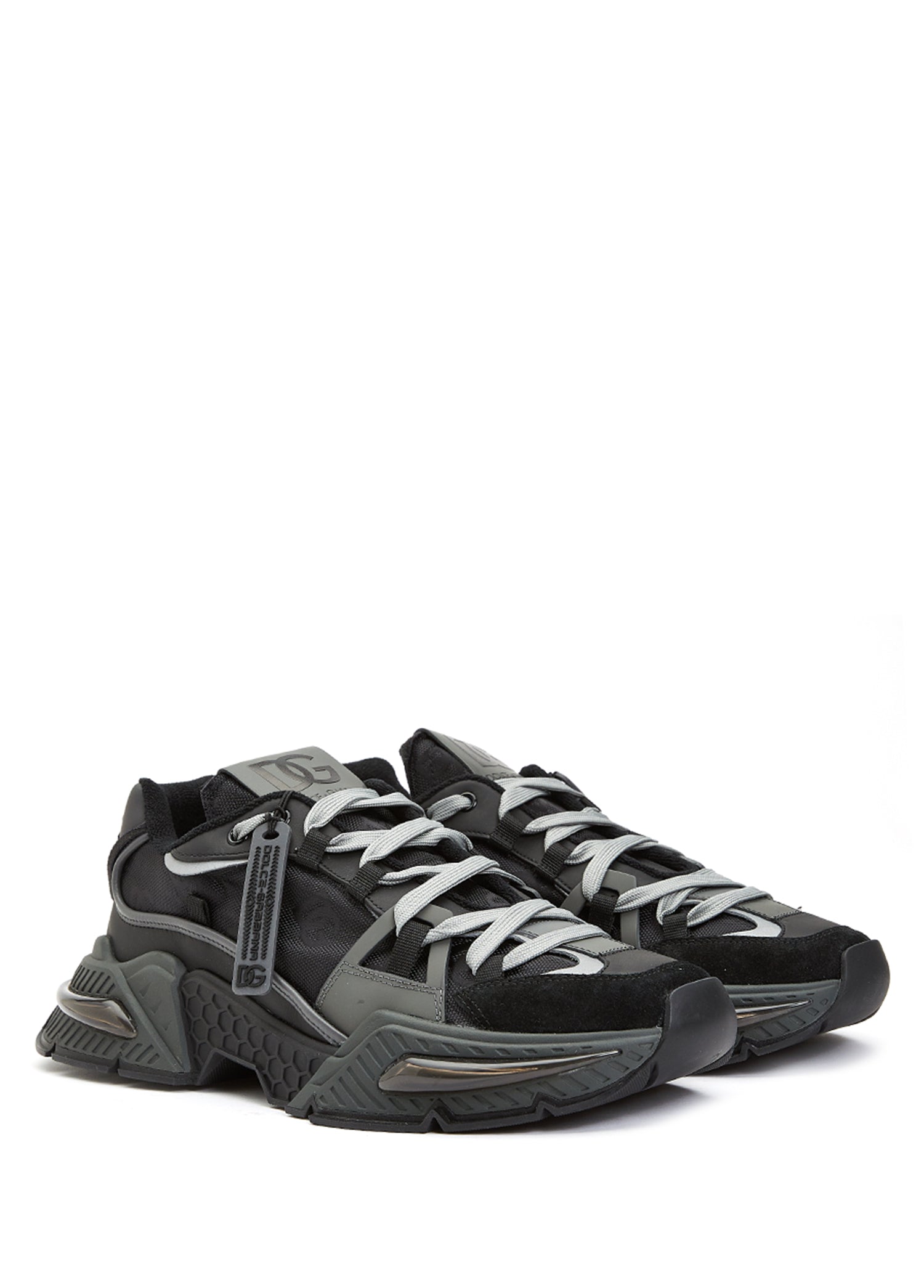 Dolce&Gabbana Airmaster Black Grey Men's Sneaker