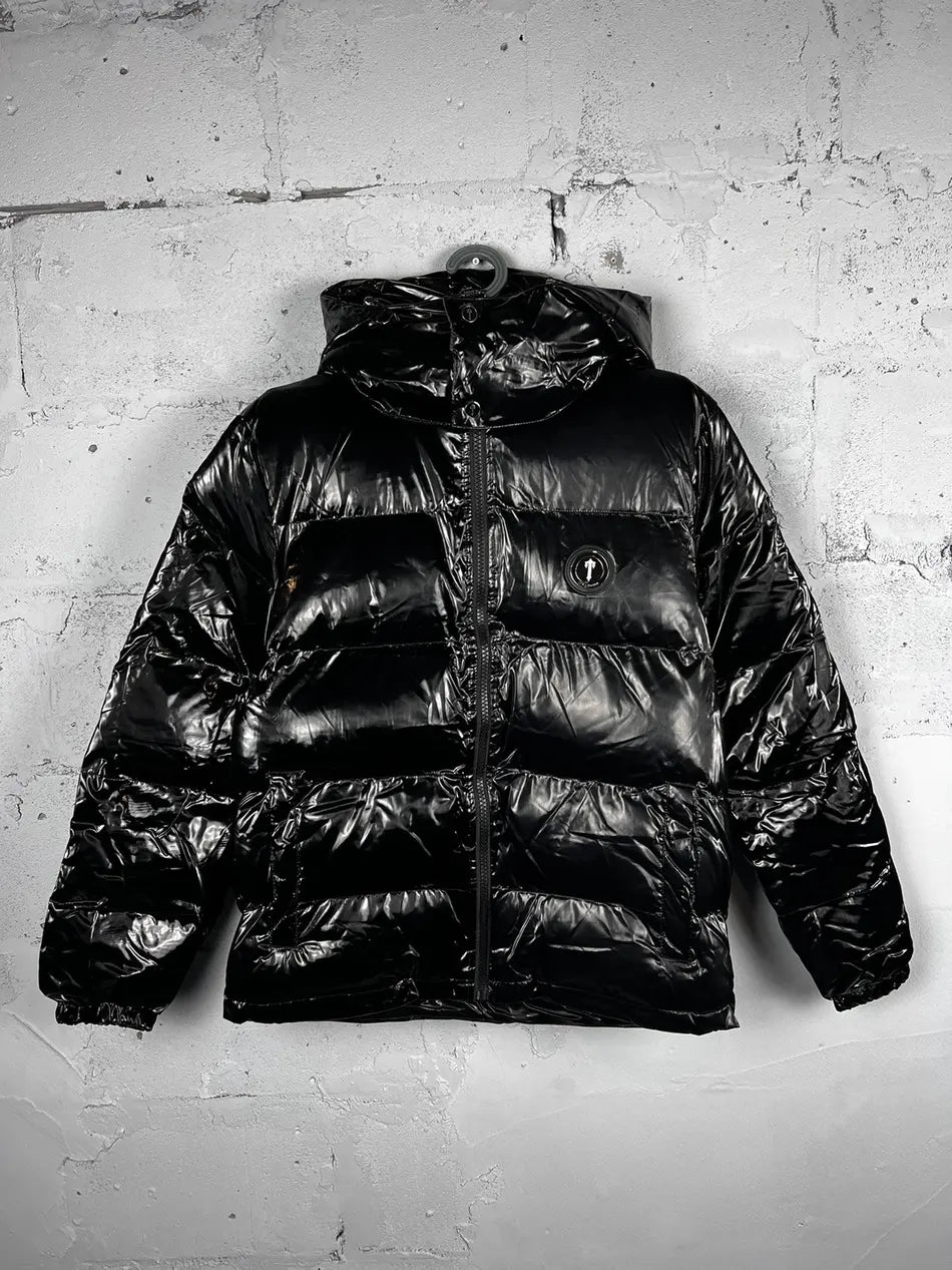 TRAPSTAR SHINY BLACK PUFFER Jacket