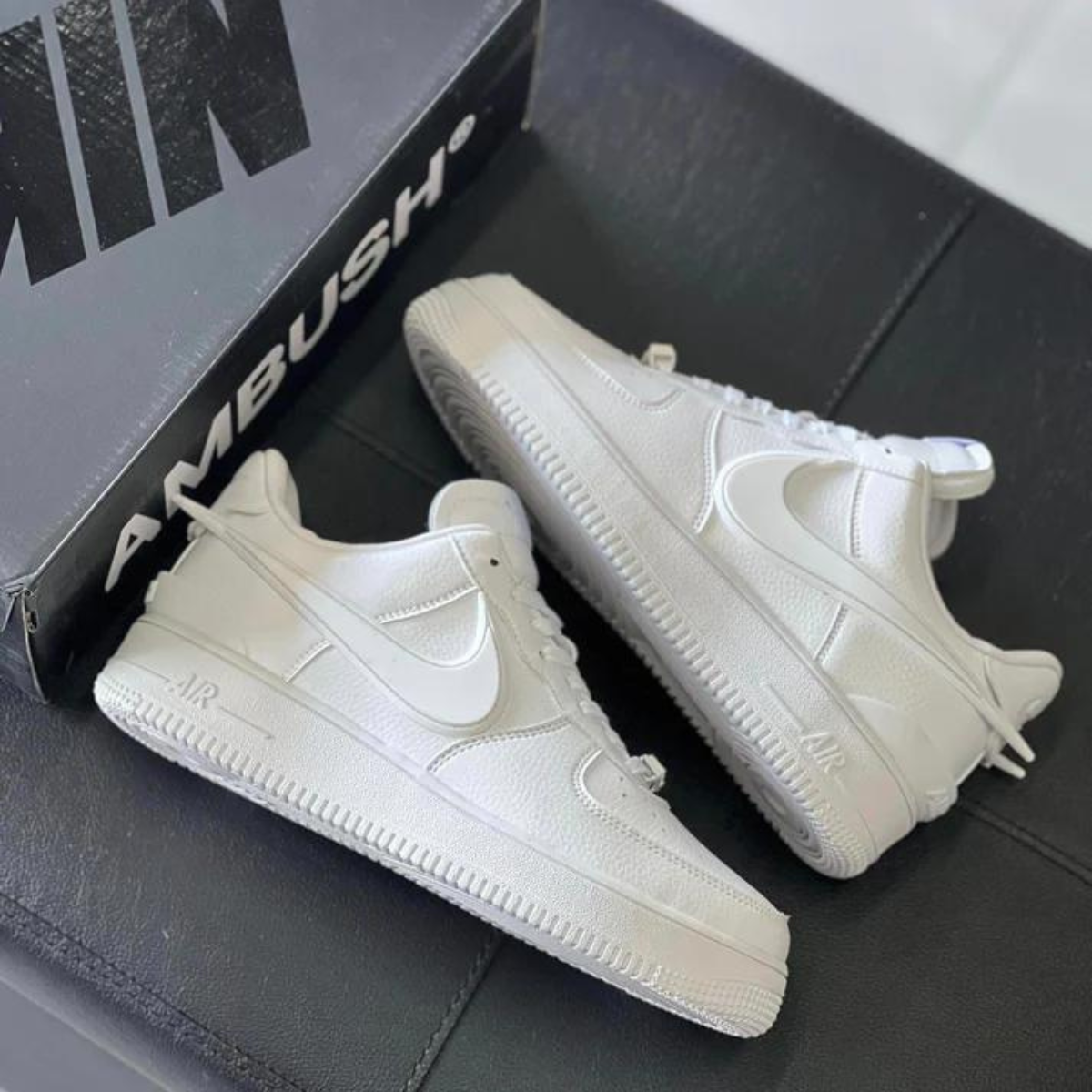 Nike Air Force 1 Low Ambush "TRIPLE WHITE"