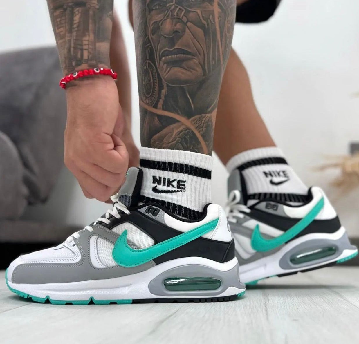 Nike Air Max Command White/Green/Grey