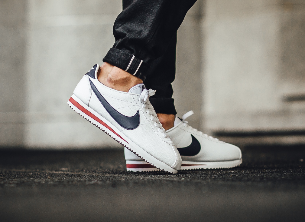 Nike Cortez Blanc/Blue/Red