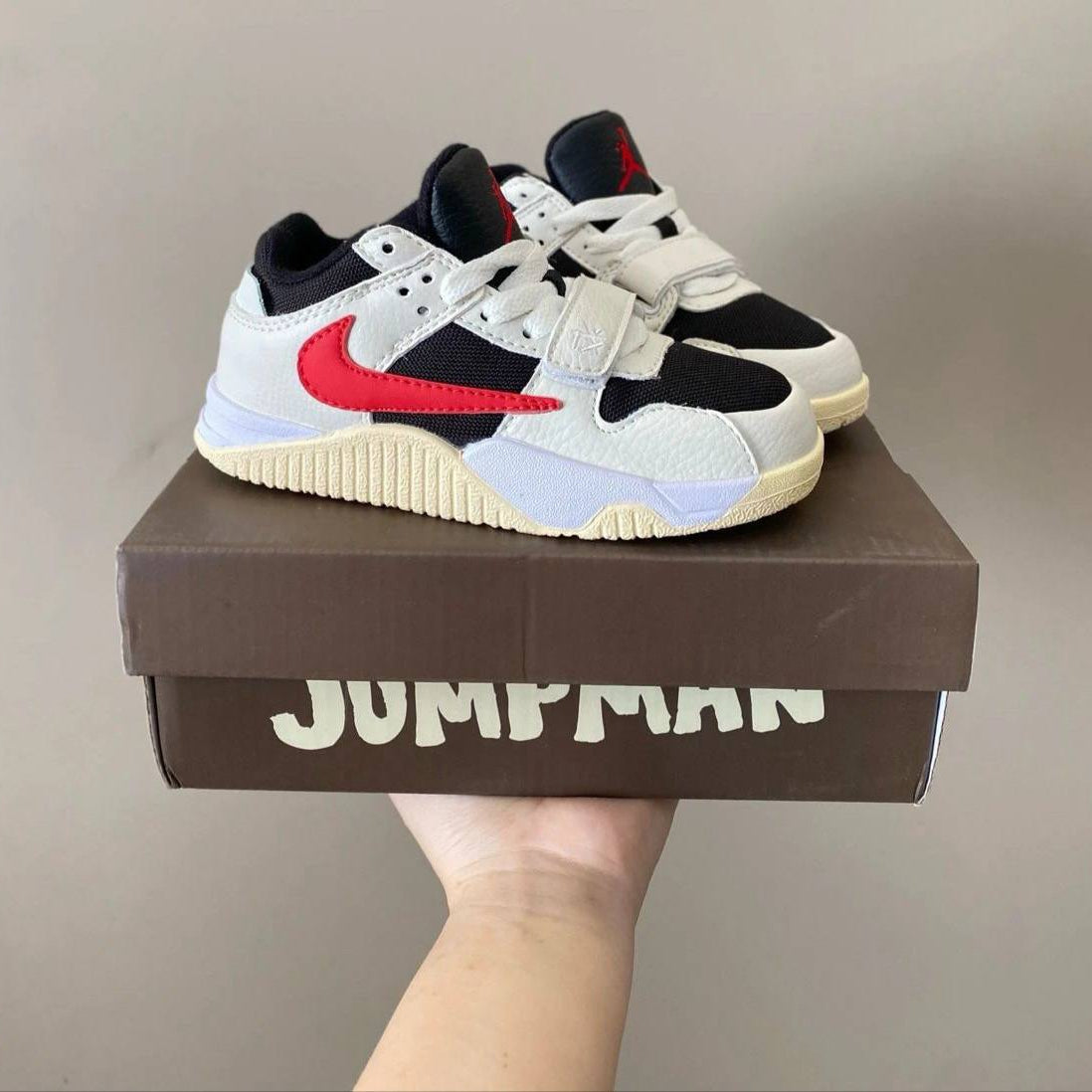 Air Jordan Jumpman Jack Enfants Rouge/Noir