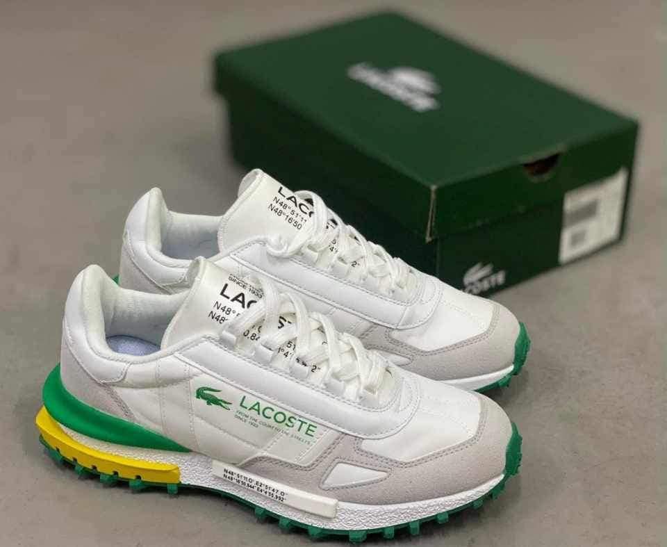 Lacoste Elite Active Green/Blanc