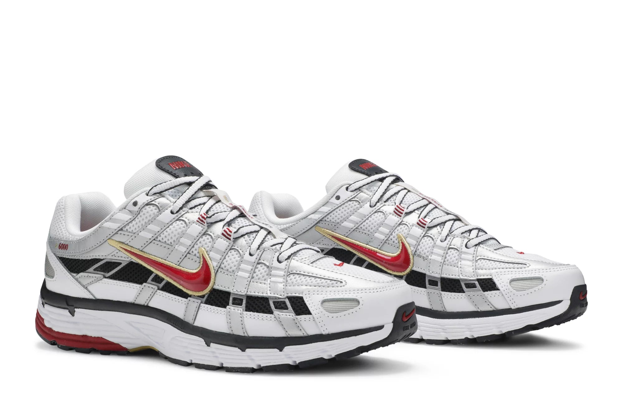 Nike Wmns P-6000 CNPT 'Metallic Silver Red'