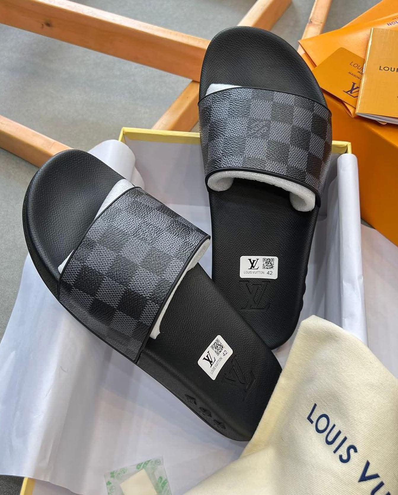 Nike Claquette Lv 2025 Black/Grey