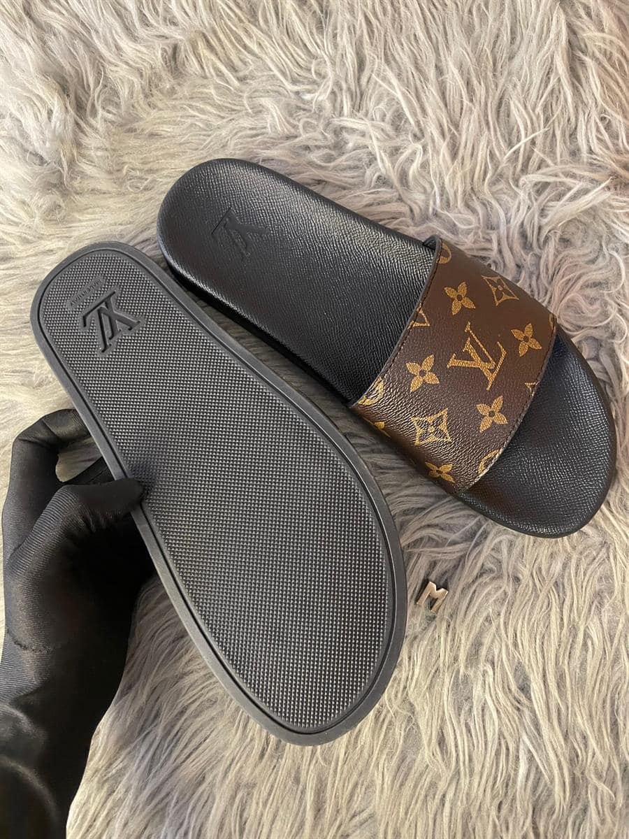 Nike Claquette Lv 2024 Marron