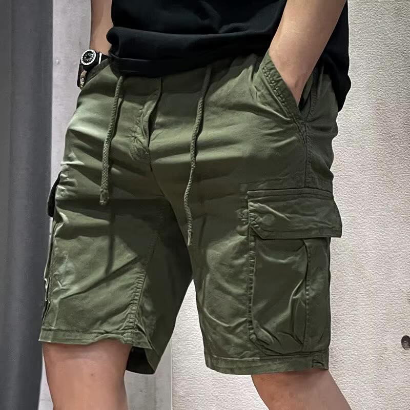Short Cargo Multi-Poches Vert