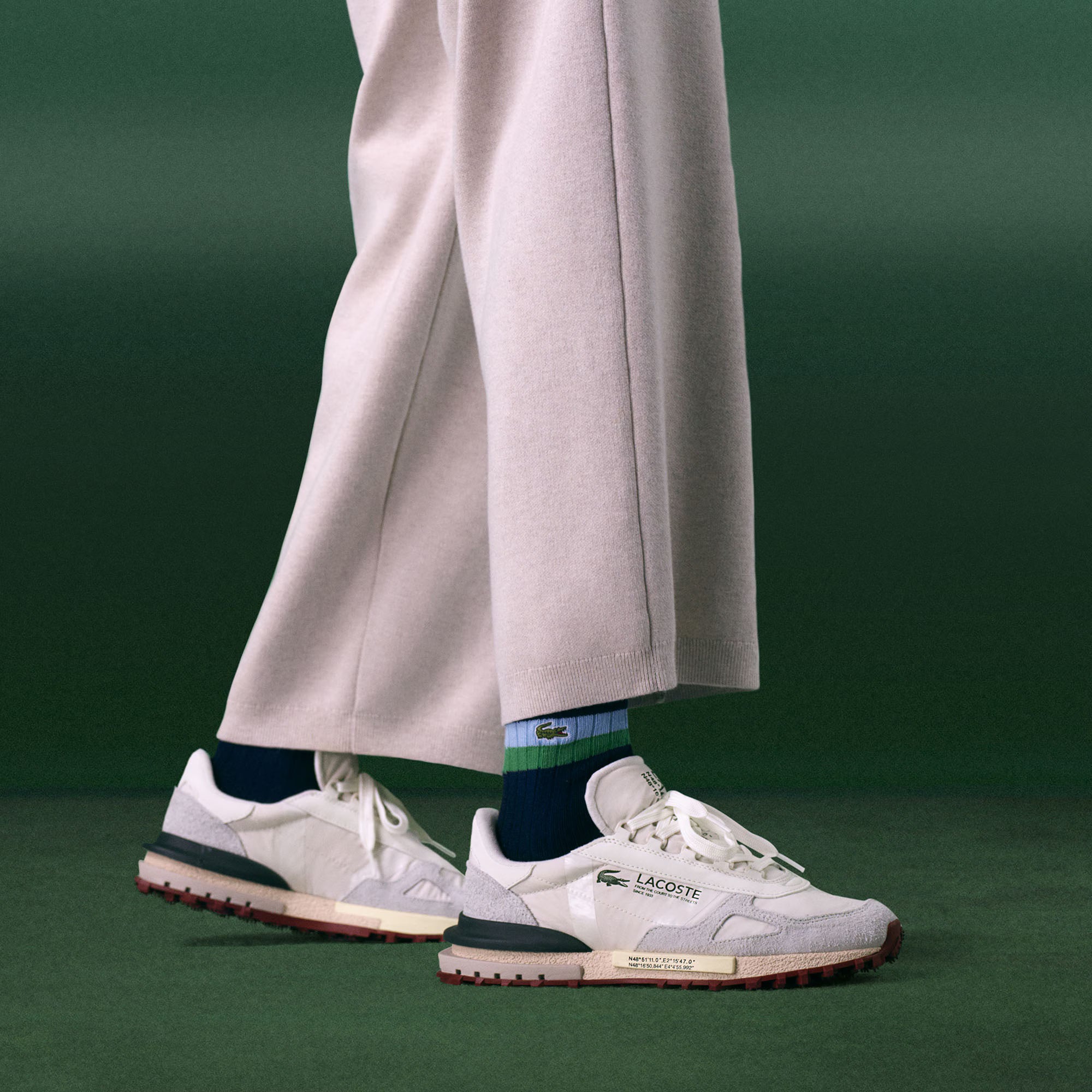 Lacoste Elite Active Blanc