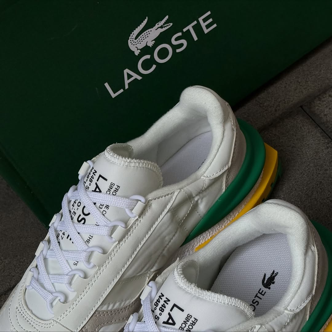 Lacoste Elite Active Green/Blanc
