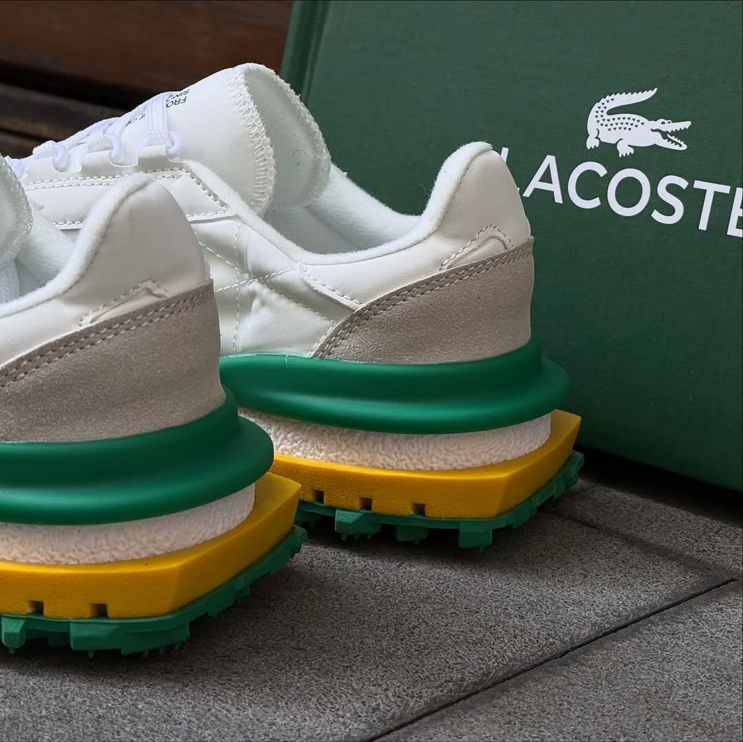 Lacoste Elite Active Green/Blanc