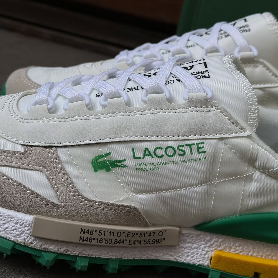 Lacoste Elite Active Green/Blanc