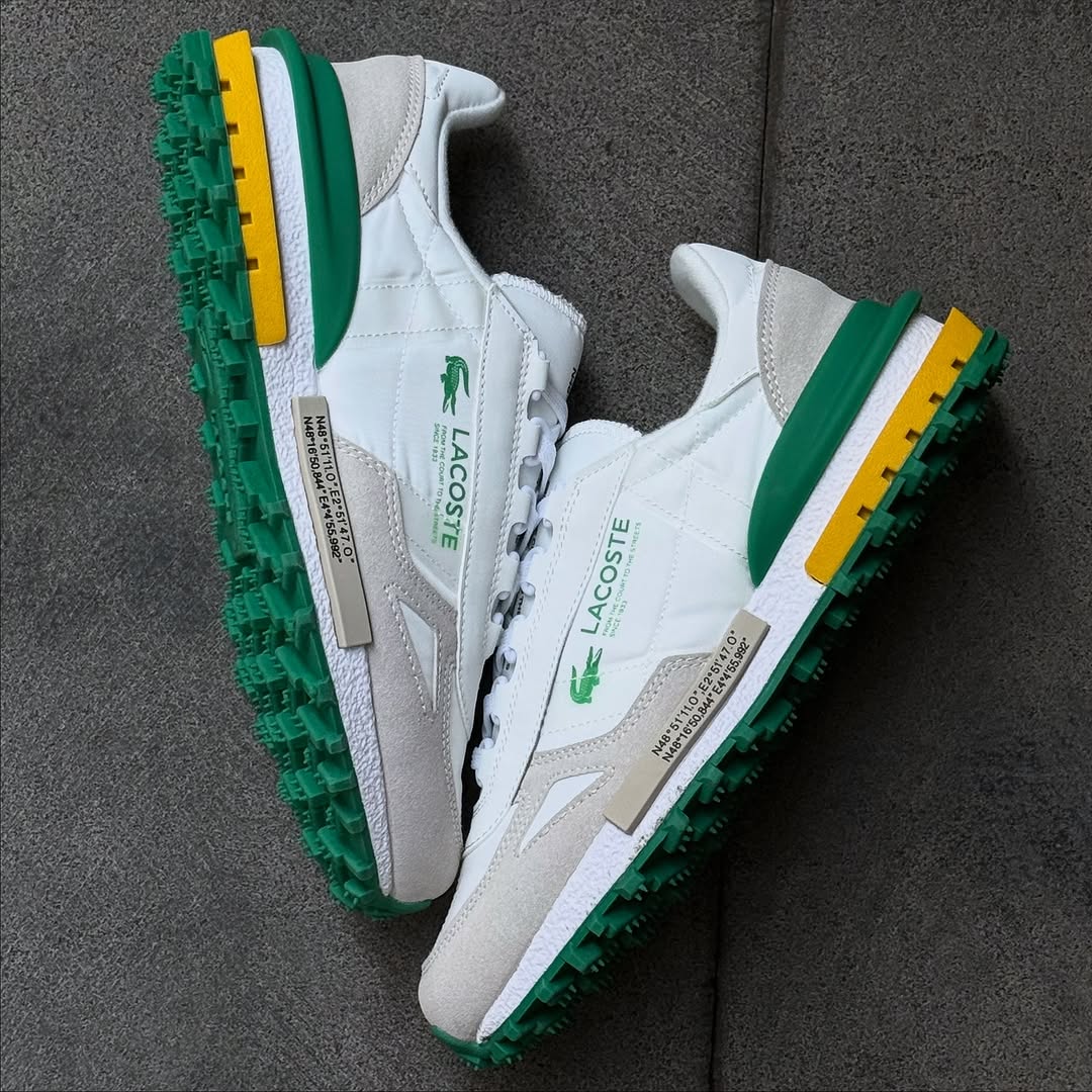 Lacoste Elite Active Green/Blanc