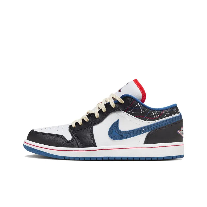 Air Jordan 1 Low SE 'Industrial Blue Sashiko' - Spadri Tunisie