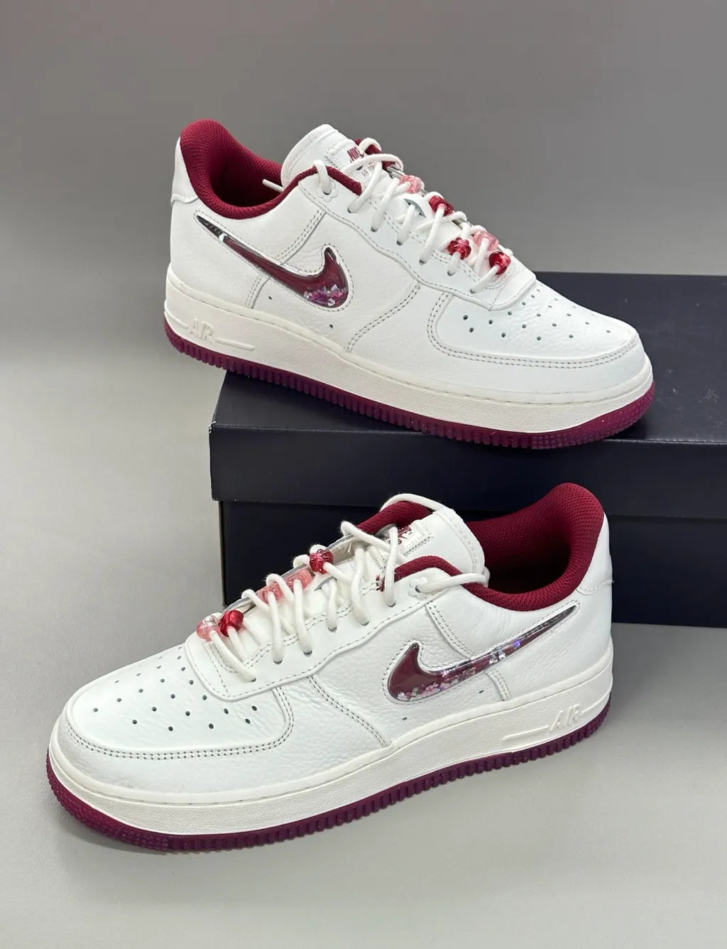 Nike Air Force 1 Low Valentine’s Day White Red Pink