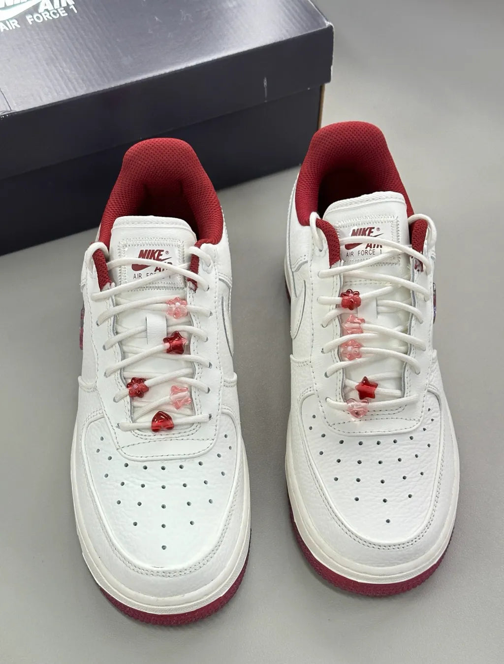 Nike Air Force 1 Low Valentine’s Day White Red Pink