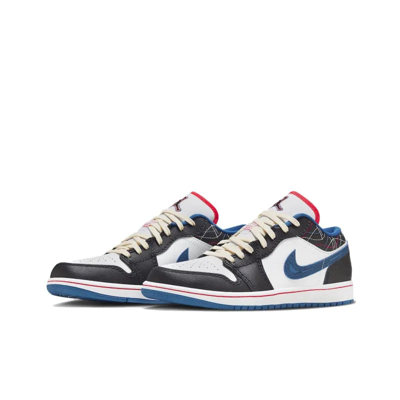 Air Jordan 1 Low SE 'Industrial Blue Sashiko' - Spadri Tunisie