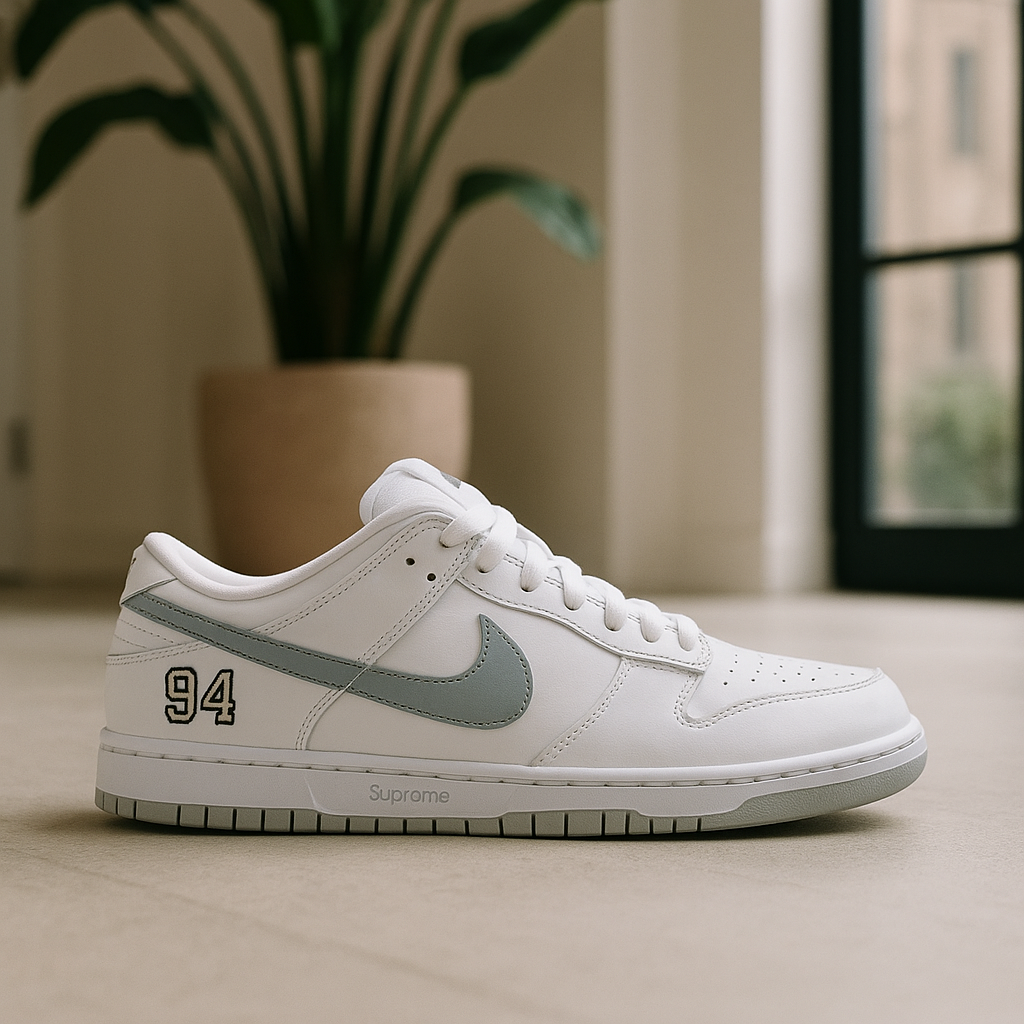 Nike SB Dunk Low Supreme - White