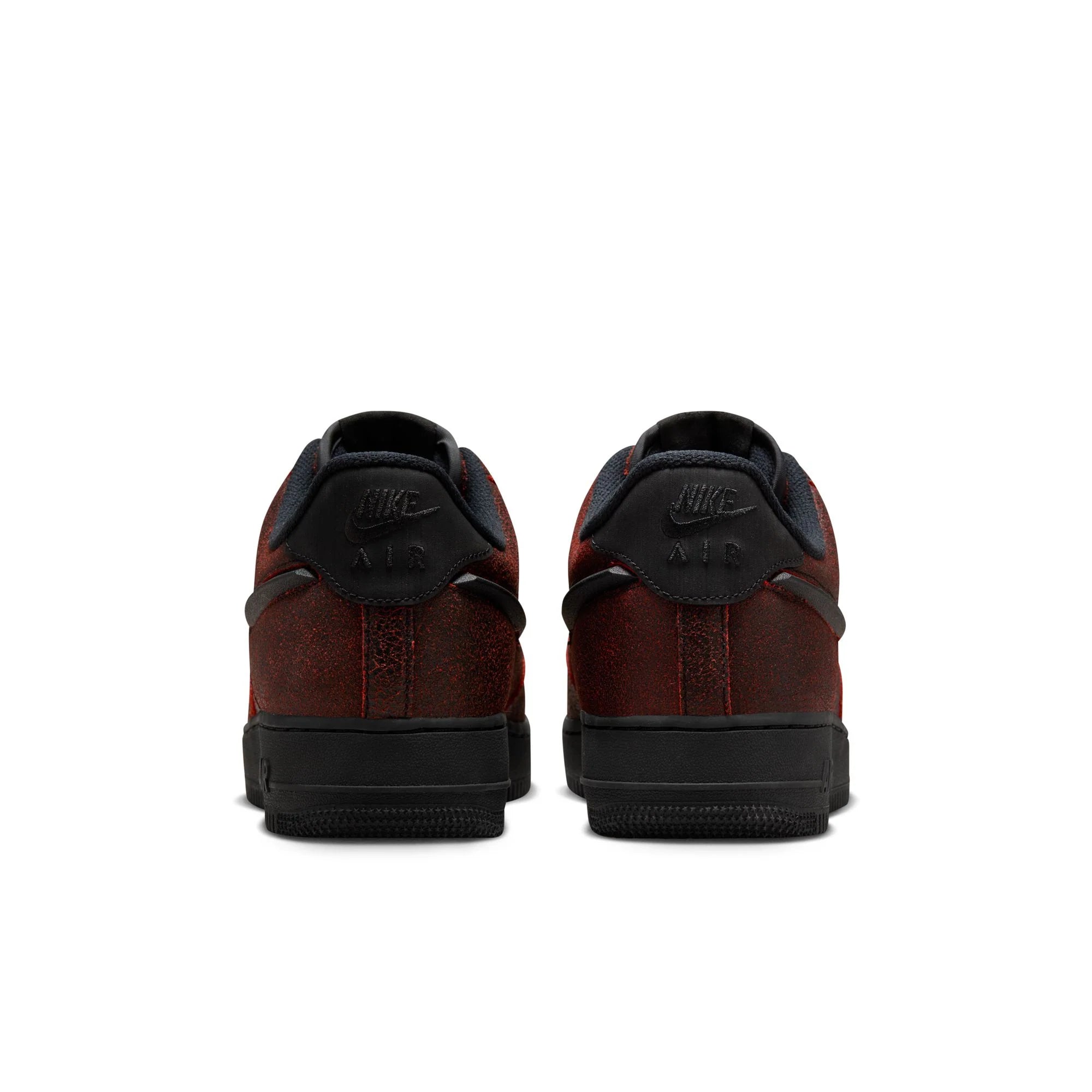 Nike Air Force 1 Retro Halloween QS - BLACK/BLACK-CRIMSON