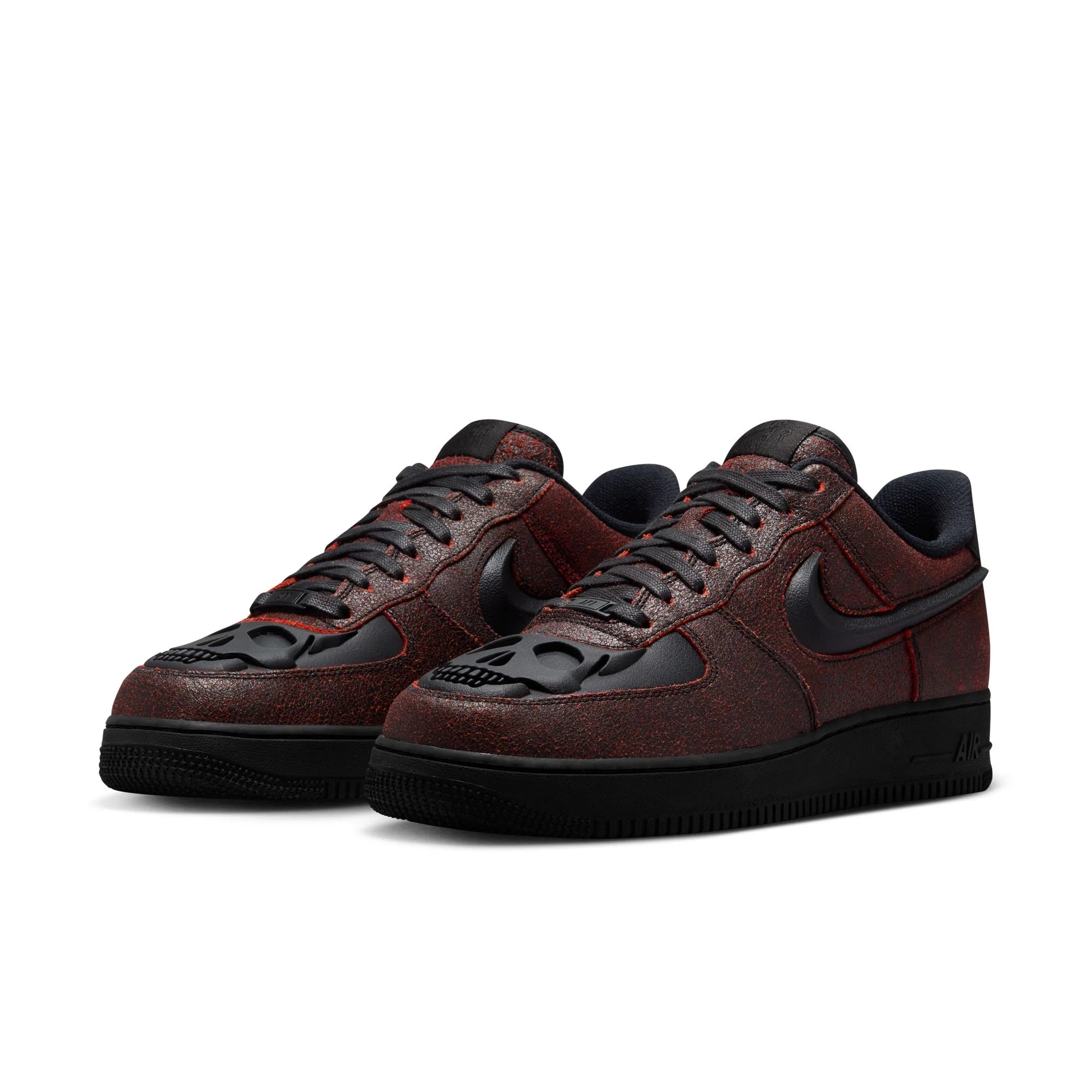 Nike Air Force 1 Retro Halloween QS - NOIR/NOIR-CRAmoisi