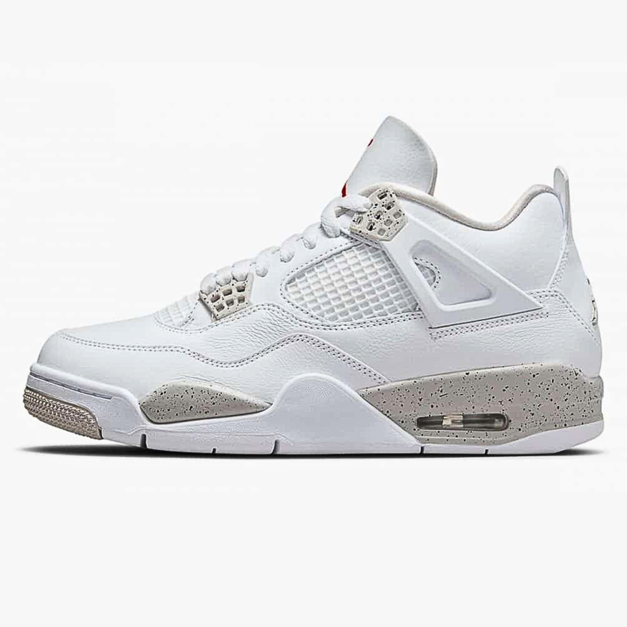 Air Jordan 4 Tech White (White Oreo) - Spadri Tunisie