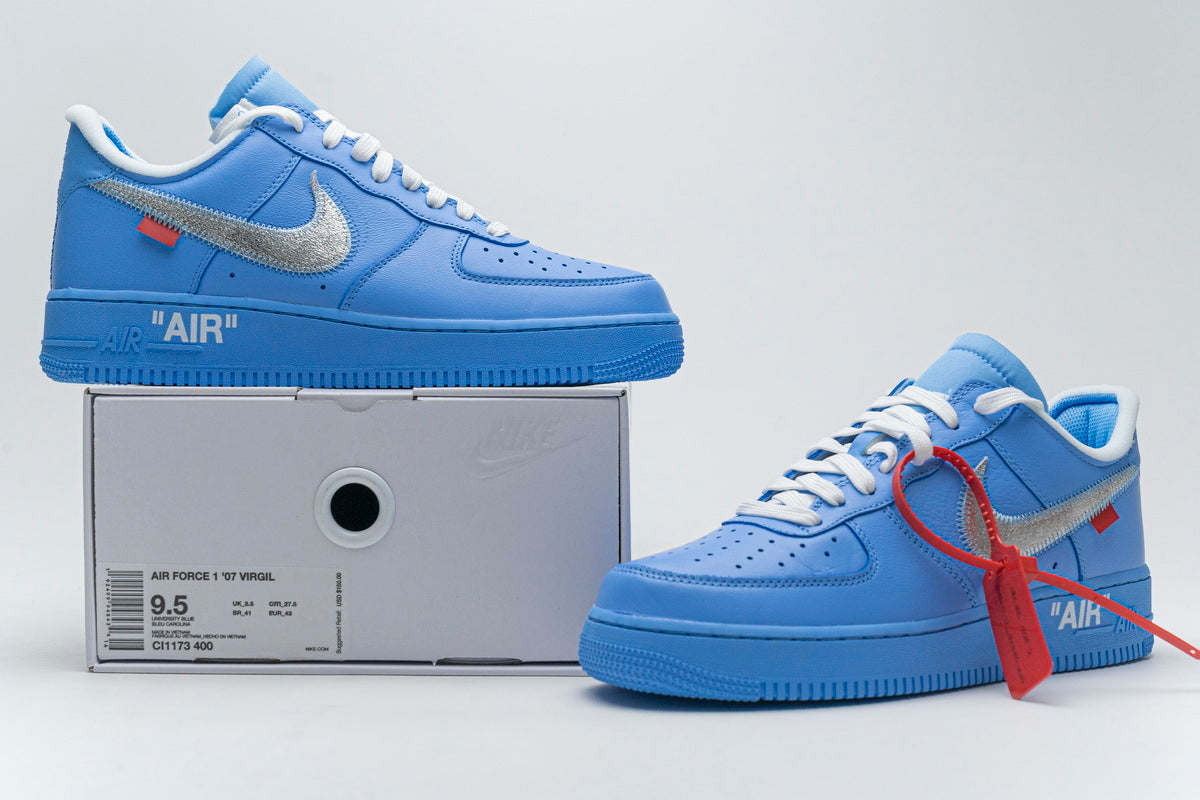 Air Force 1 Low Off-White MCA University Blue - Spadri Tunisie