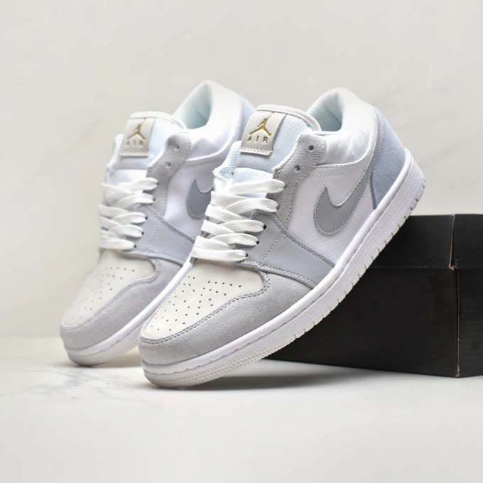 Air Jordan 1 Low Sky Grey Paris - Spadri Tunisie