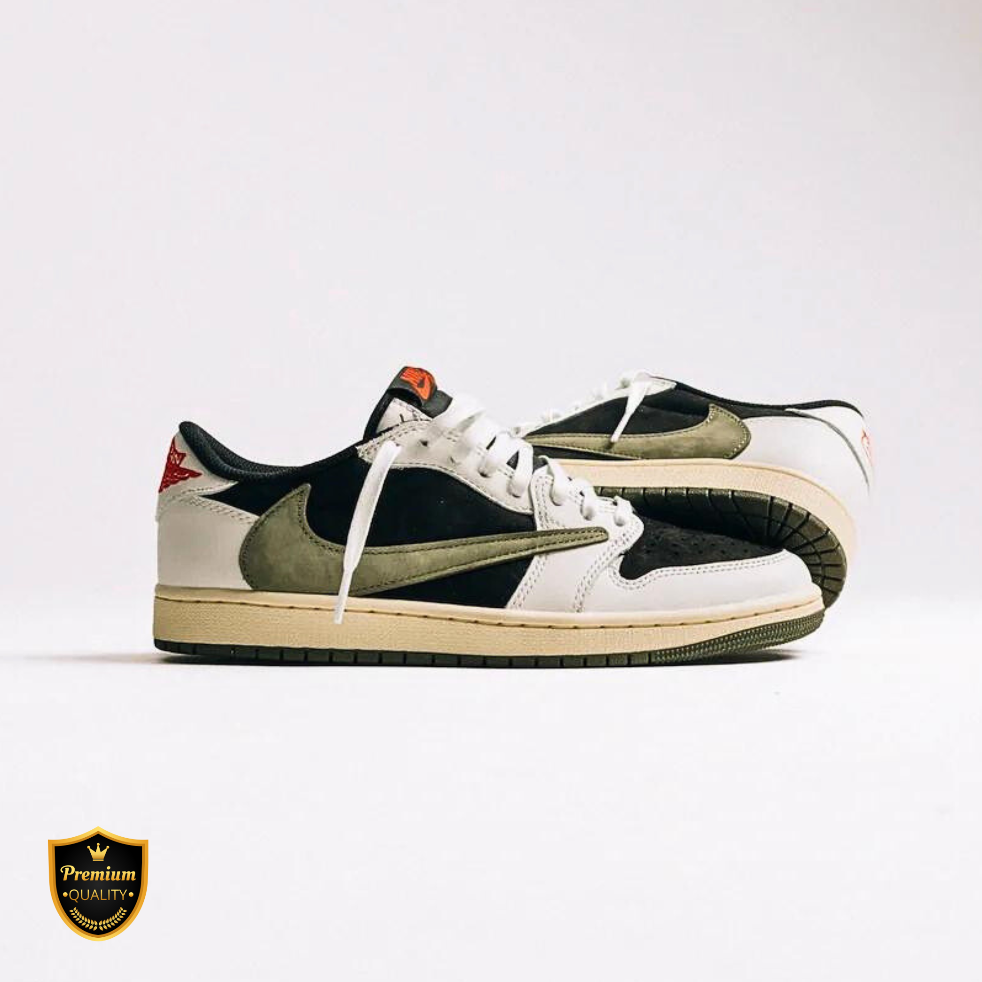 Air Jordan 1 Retro Low OG SP Travis Scott Olive - Spadri Tunisie