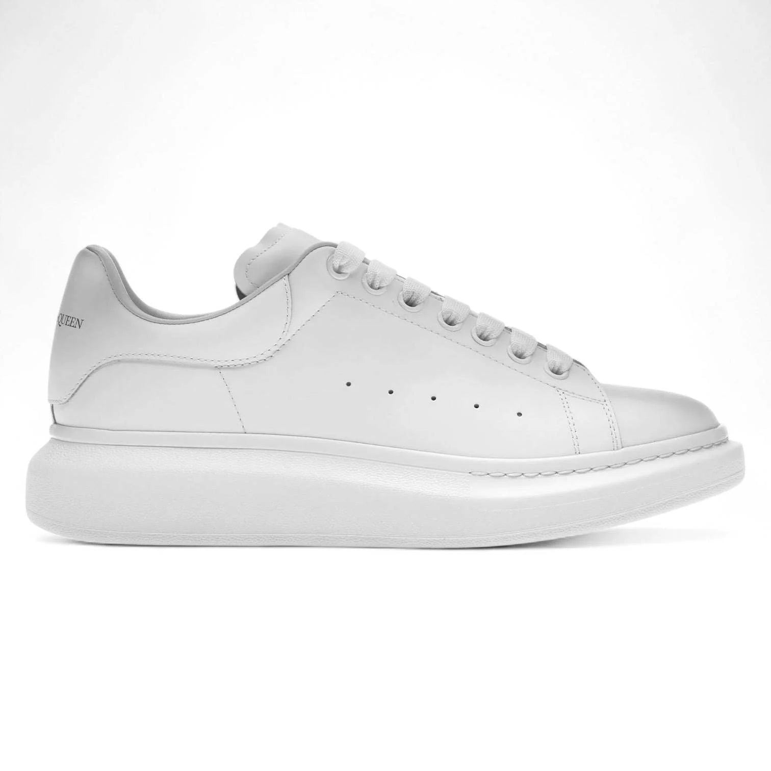 Alexander McQueen Oversized Leather White - Spadri Tunisie