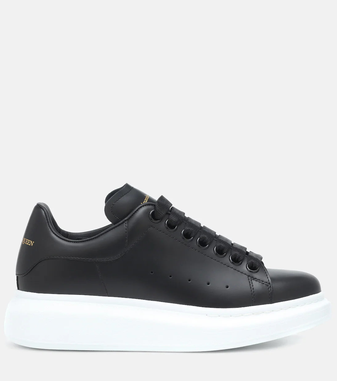 Alexander McQueen Oversized leather sneakers - Spadri Tunisie