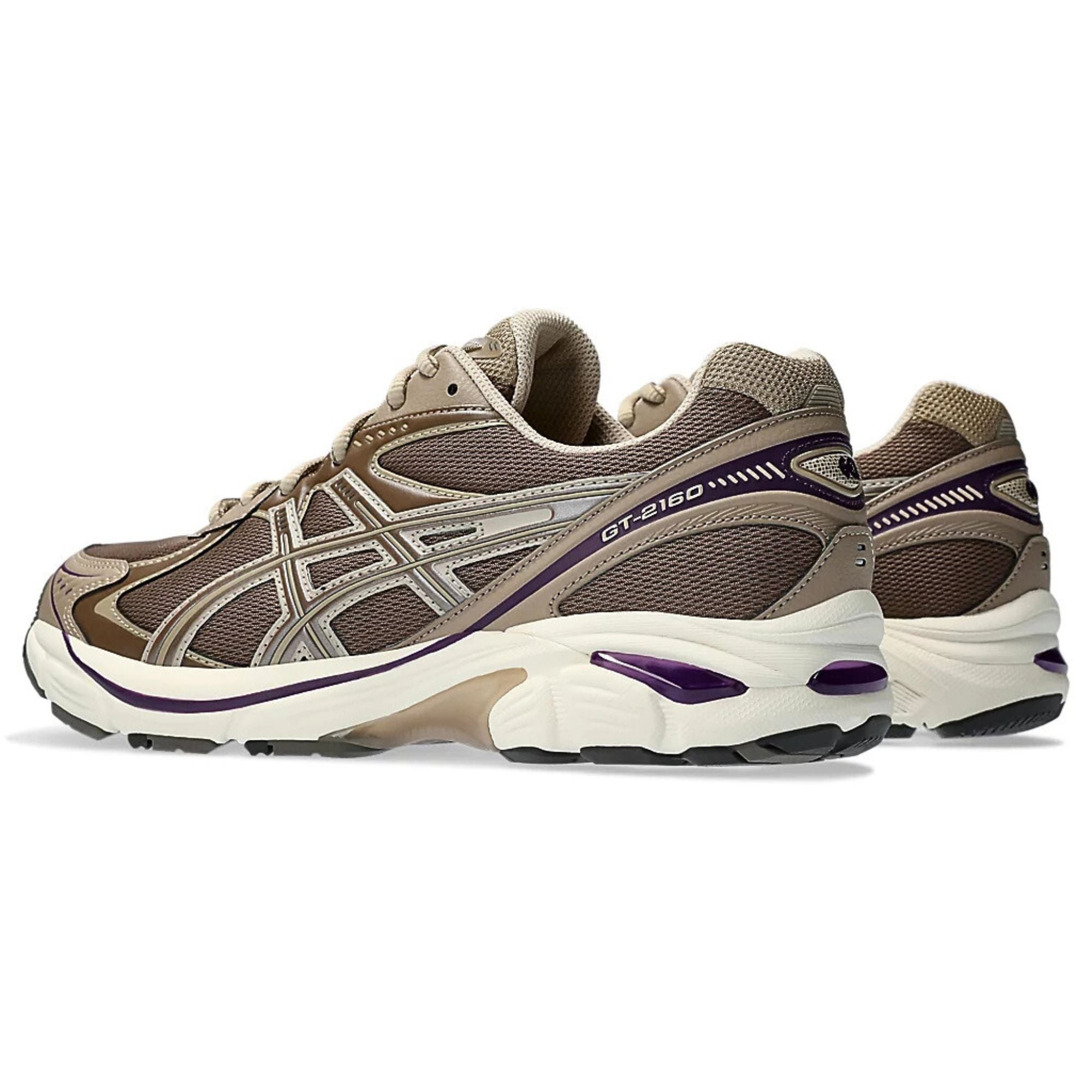 Asics GT-2160 Dark Taupe Purple Grey Beige