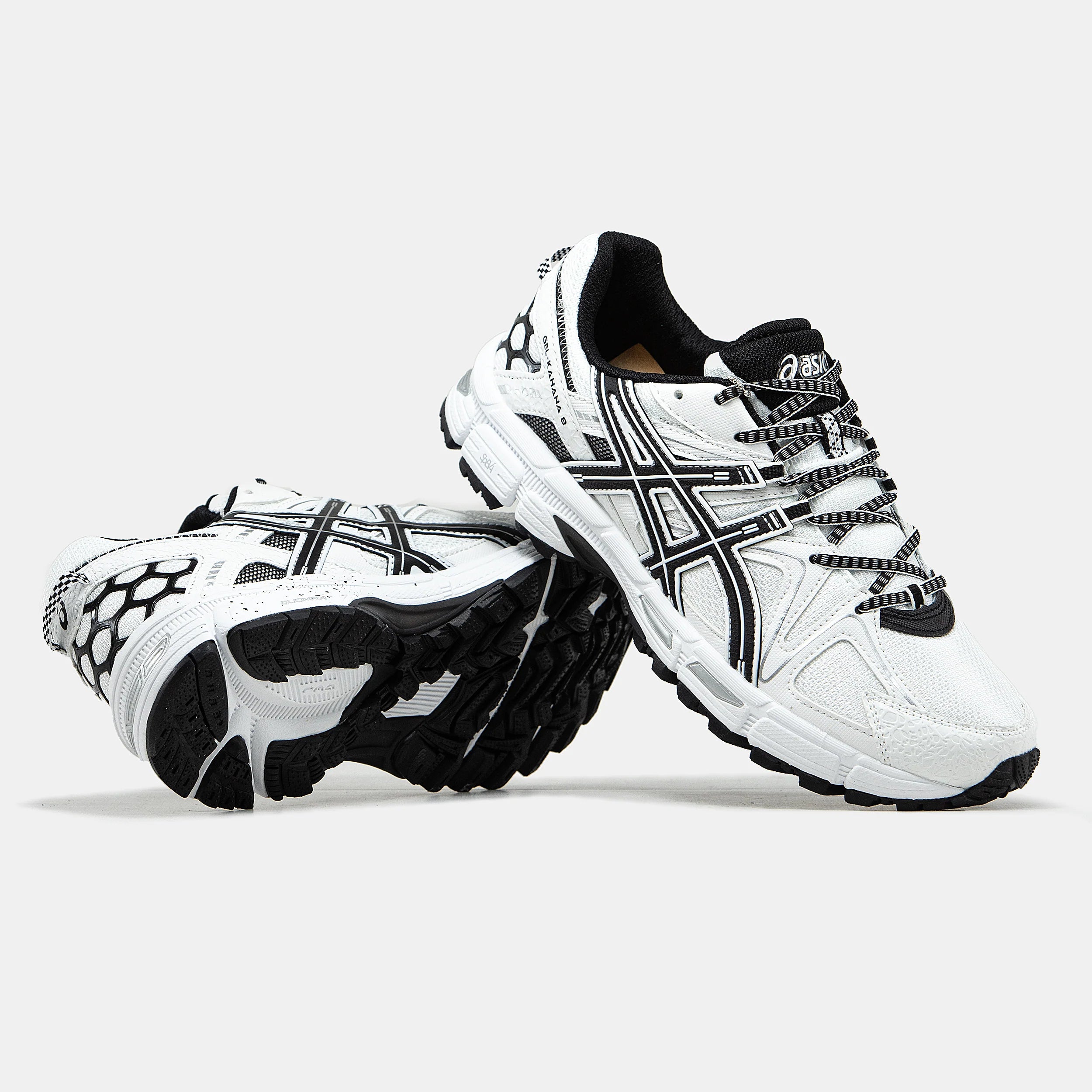 Asics Gel Kahana 8 White Black Spadri.tn Tunisie Spadri Tunisie