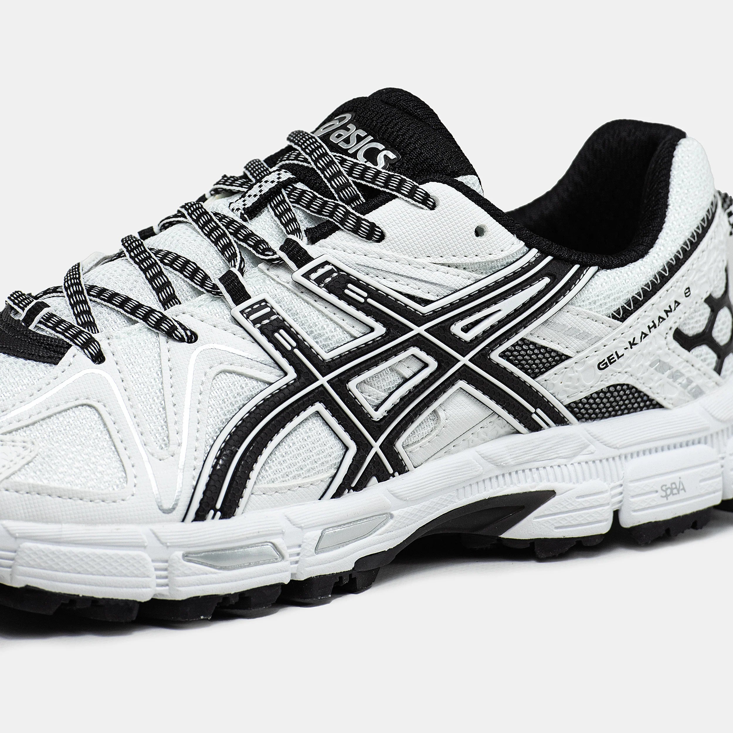Asics Gel Kahana 8 White Black Spadri.tn Tunisie Spadri Tunisie