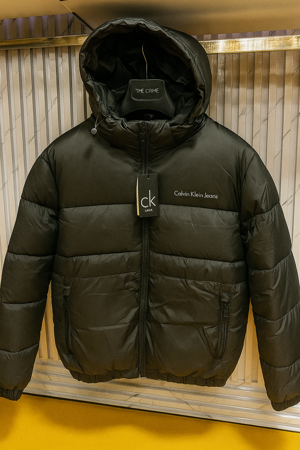 Calvin Klein BLACK PUFFER Jacket 2025