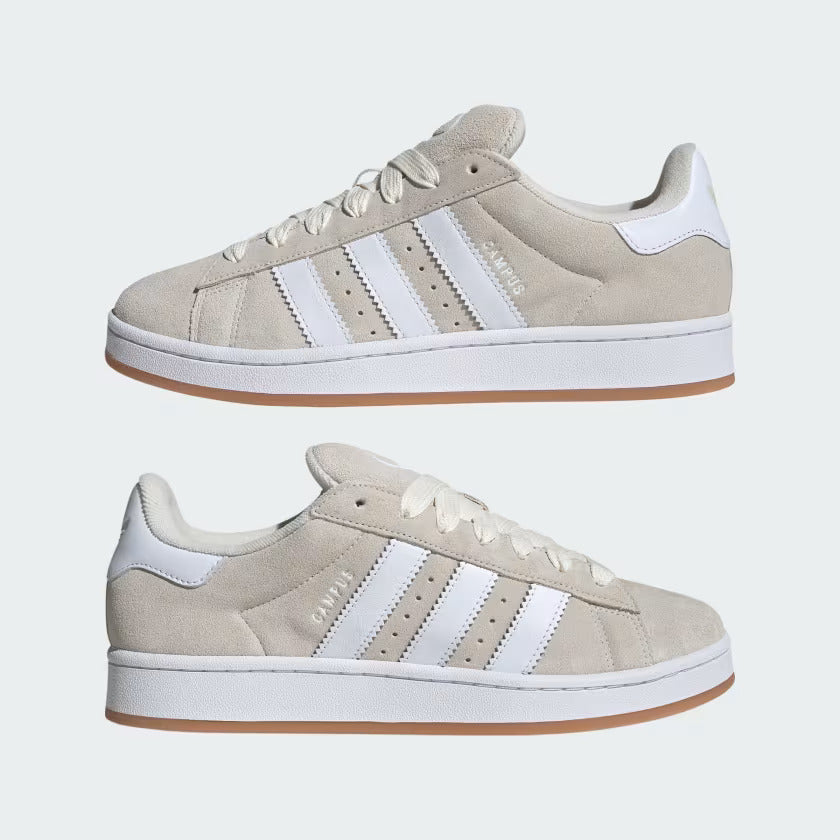 Adidas Campus 00s Shoes Wonder White / Cloud White / Gum - Spadri Tunisie