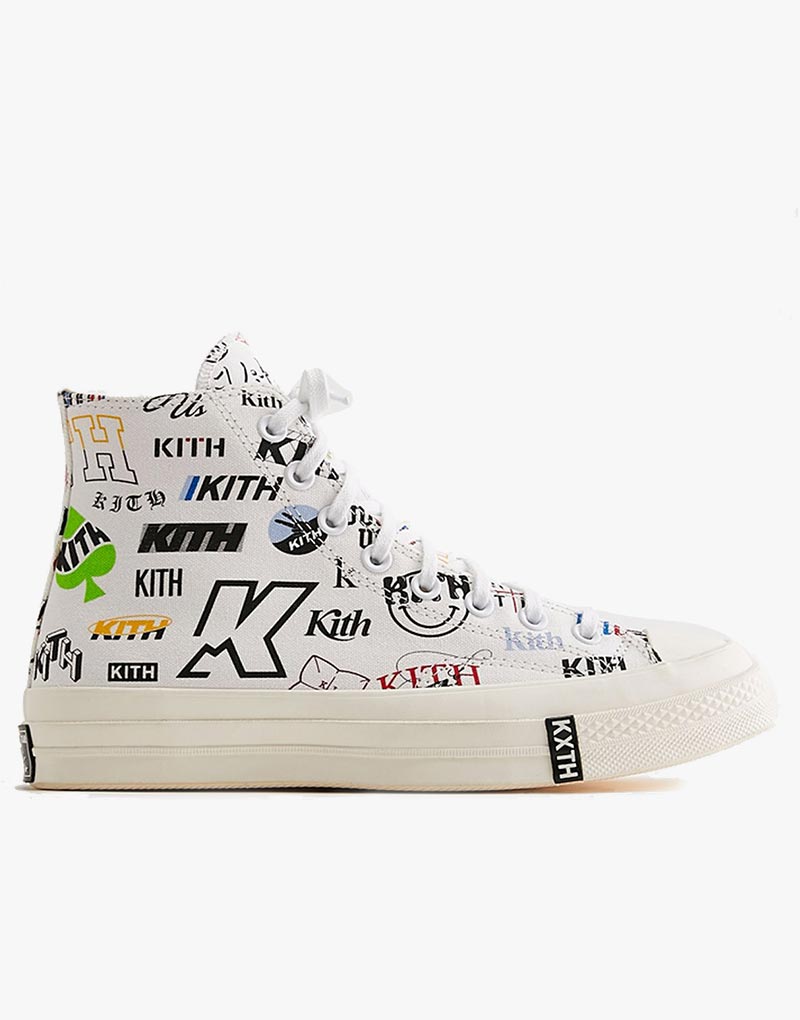 Converse Chuck Taylor All-star 70 Hi Kith 10 Year Anniversary White - Spadri Tunisie