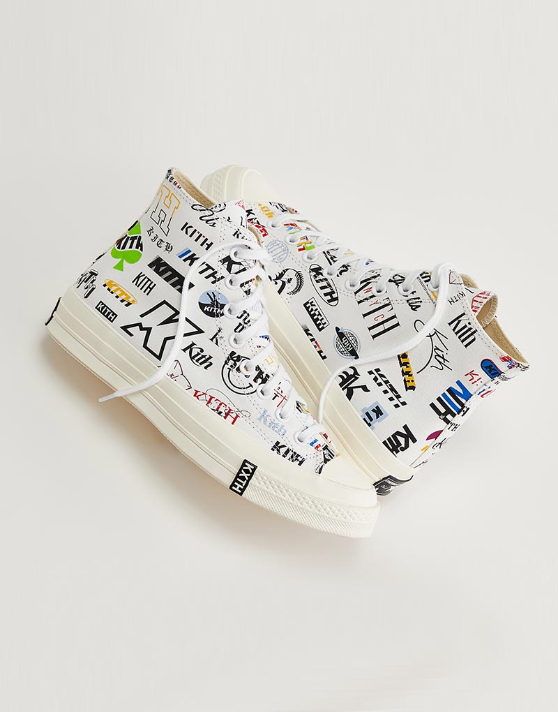 Converse Chuck Taylor All-star 70 Hi Kith 10 Year Anniversary White - Spadri Tunisie